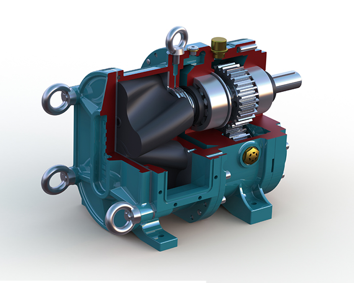 羅德橡膠全包覆凸輪轉(zhuǎn)子泵 羅德橡膠全包覆凸輪轉(zhuǎn)子泵